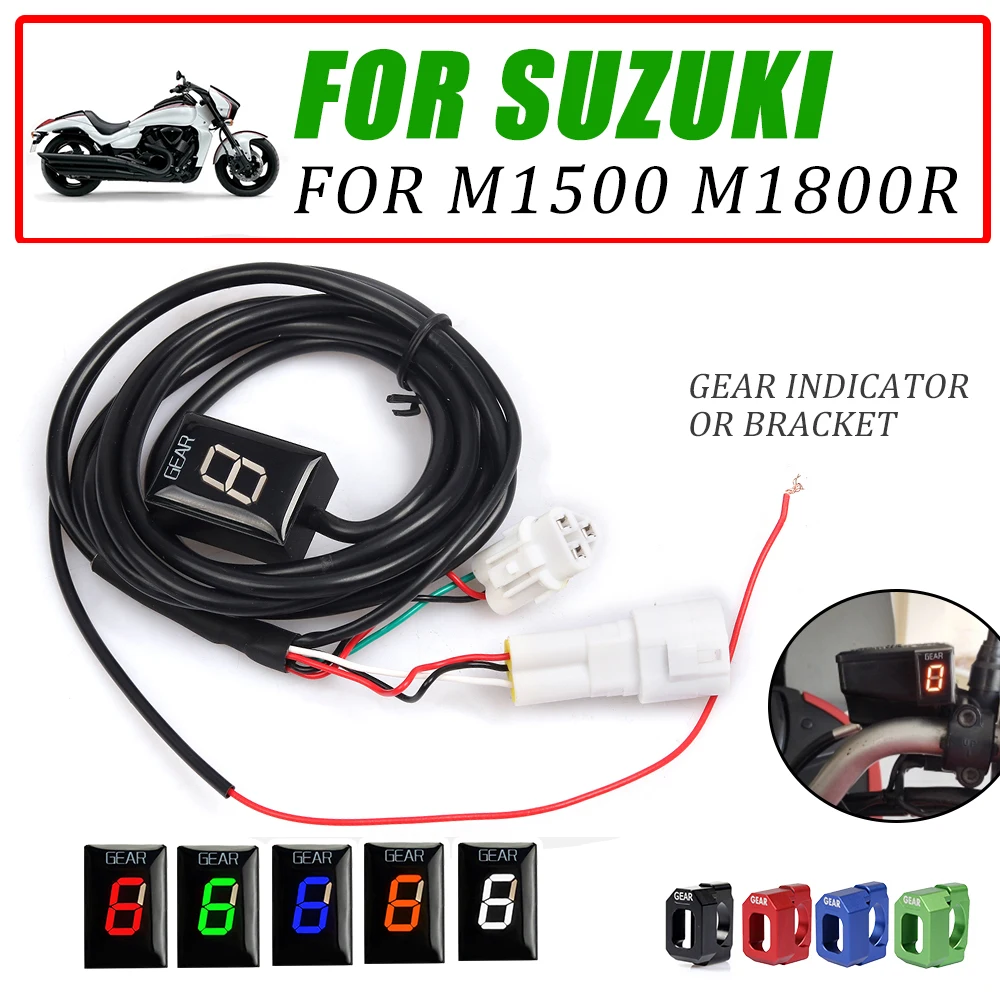 

For Suzuki Intruder M1800R BOSS M1500 M 1500 M 1800R 1800 R Motorcycle Accessories Gear Indicator Ecu Speed Gear Display Meter