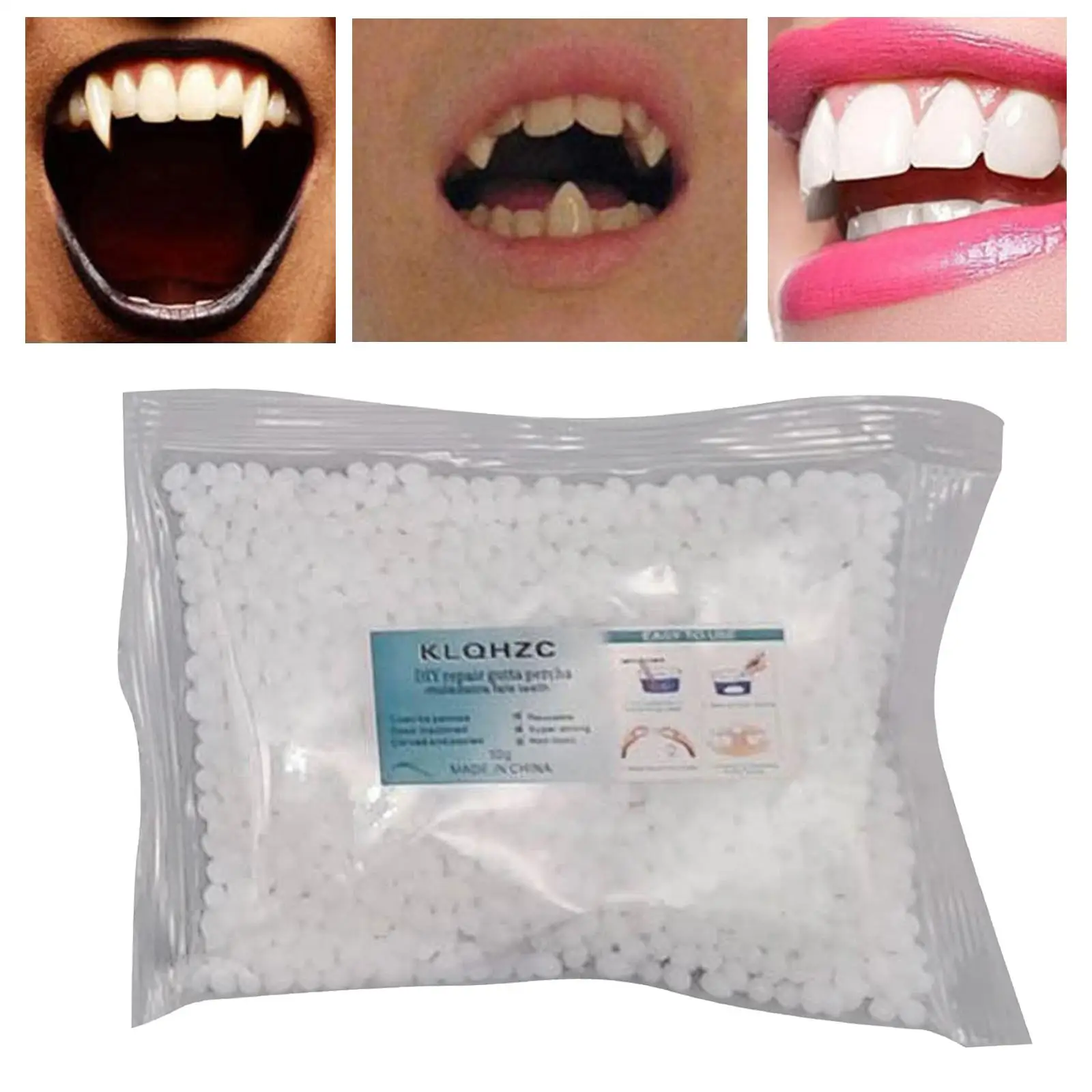 1PC Temporary Tooth Repair Kit False Teeth Solid Glue Denture for