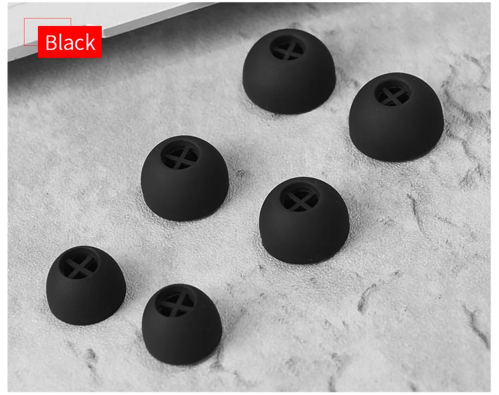 Quality Silicone Ear Tips for Sennheiser CX/CX500BT/MOMENTUM 3/Sport Earbuds Eartips MOMENTUM3 Ture Wireless Earphone Tips 5mm