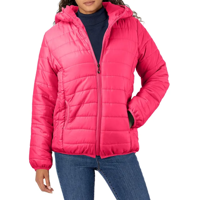 Lightweight Padded Autumn Winter Jackets Women's Jackets Hooded Ultralight Quilted puffer Solid Coat for Warm Duck Down Coat 4