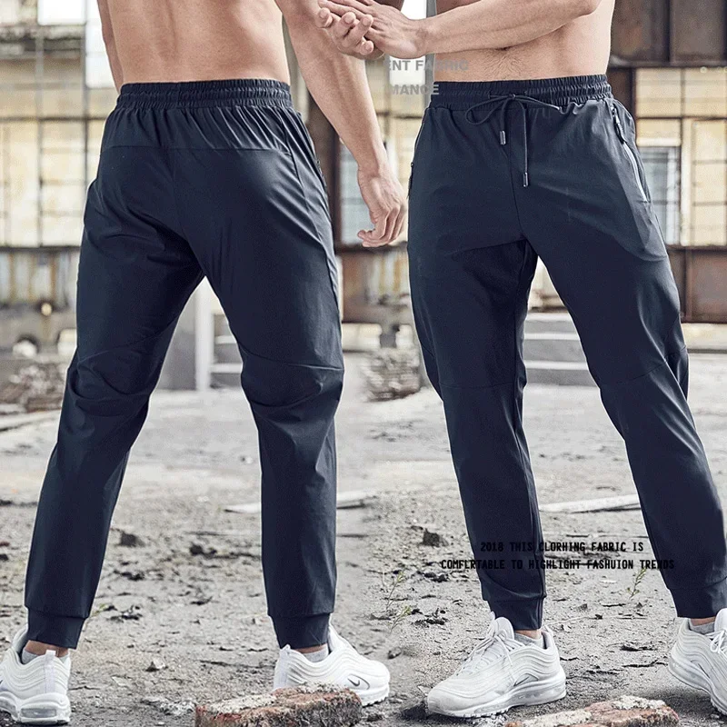 Pantalones Deportivos Alpinario Para Hombre - Ligeros Y Transpirables - Con Bolsillos Con Cremallera