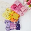 43498-1f9209.jpg 50PCS/Set Women Girls Basic Hair Bands 4cm Simple Scrunchies Elastic Headband Hair Ropes Ties Ponytail Hair Accessories Headwear