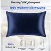 22 Momme 100% Natural Mulberry Silk Pillowcase for Hair and Skin Super Soft and Cooling。Envelope Closure 51x66CM 1