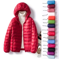 Over Size 5xl 6xl 7xl Women Ultra Lightweight Packable Autumn Winter Warm Jackets 2023 New Arrivals Female Slim Short Down Coat 1
