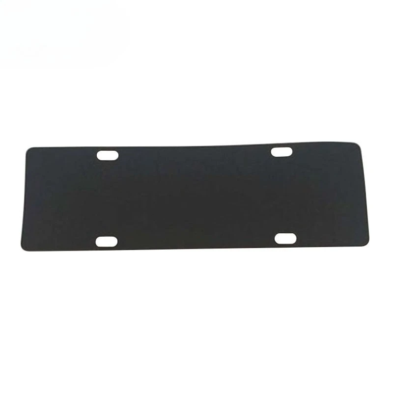 1PC 충격 흡수 자동차 번호판 패드(접착식) 미국 표준 오토바이 프레임 번호 자릿수 보호