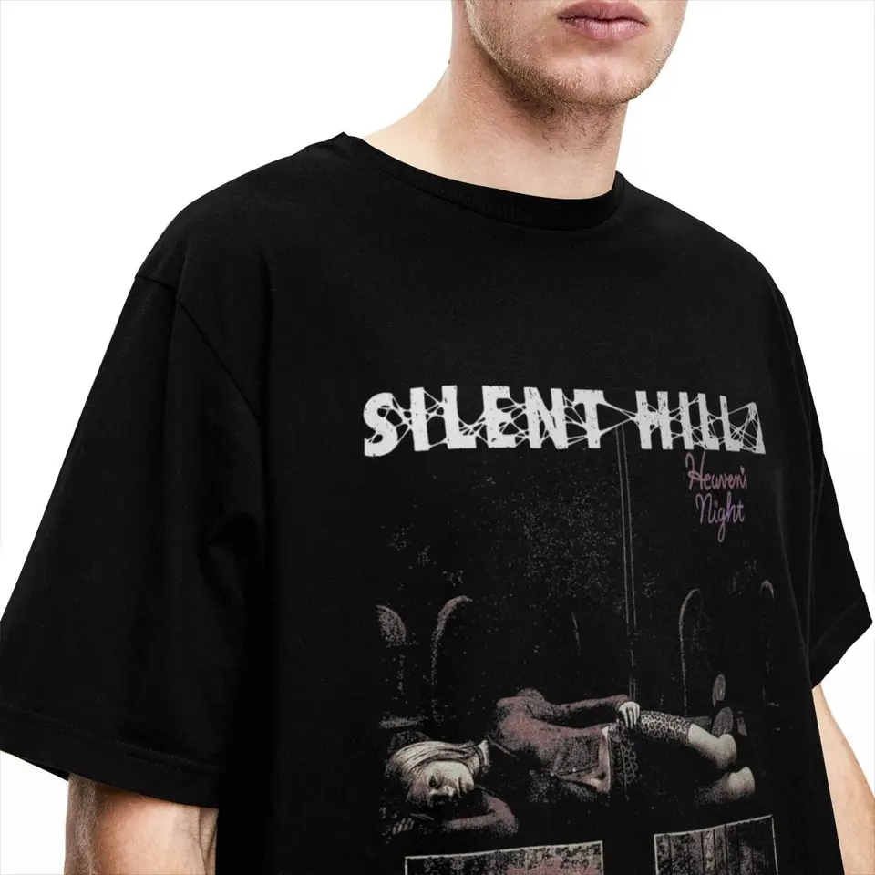 Silent Hill 2 SH2 T-Shirt Heavens Night Popular T-Shirts Short