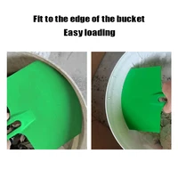 1pc Curved Plastic Putty Knife Flexible Paint Scraper Tool For Decal  Patching Drywall Patch Repair Parts Home Improvement 2