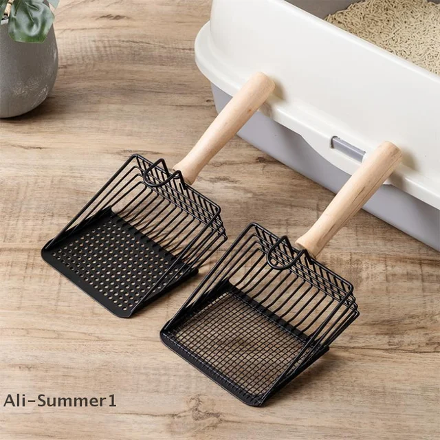 【E】Large Stainl Steel Metal Sand Ovel Poop Scooper Fine Hole Tofu Sand Litter Ovel Dirt Scoop Pet Supplies 【E】Large Stainl Steel Metal Sand Ovel Poop Scooper Fine Hole Tofu Sand Litter Ovel Dirt Scoop Pet Supplies