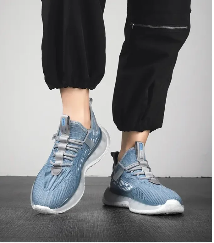 Scarpe da tennis Scarpe da basket Scarpe da ginnastica Suola in gomma Tessuto Scarpe da ginnastica imbottite leggere e traspiranti_voghion.com