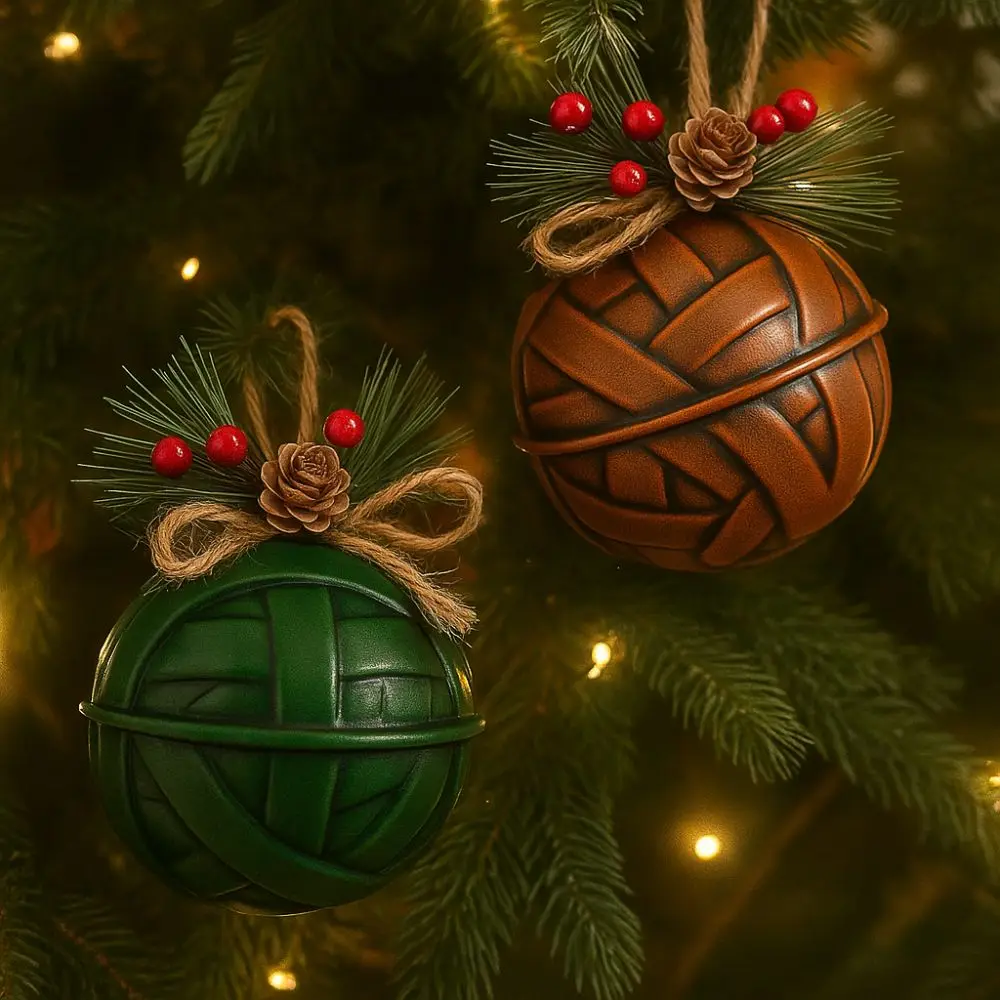 Dress Up Bowknot Christmas Bell Decorations Retro Pinecone Red Berry Xmas Hanging Pendant Decorative Hanging Sled Bells Gifts