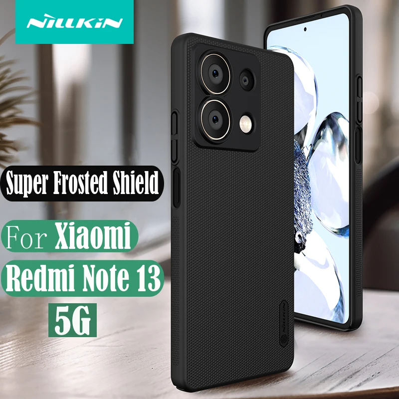 

For Xiaomi Redmi Note 13 5G Case NILLKIN Super Frosted Shield Case Hard PC Ultra-Thin Protection Back Cover For Redmi Note13 5G