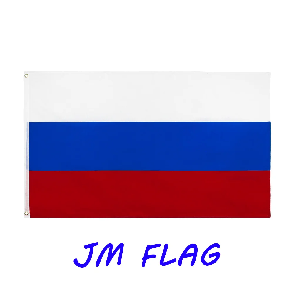 Russian Federation Flag 90x150cm Hanging big rus ru russia National flags  No Fade Polyeste for Festival Banner