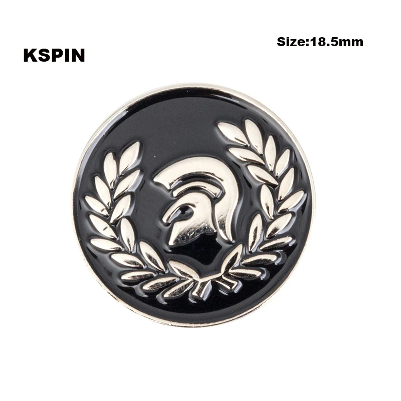 Emaille pin - speldje caravan - I love kamperen shop