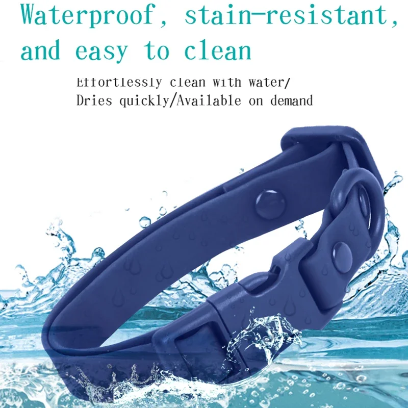 Waterproof Macaron Dog Collar 2