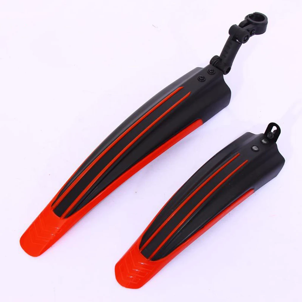 

2piece Easy To Assemble Bike Mudguard For Front And Rear Wheels Front Rear Bike Mudguard dark blue