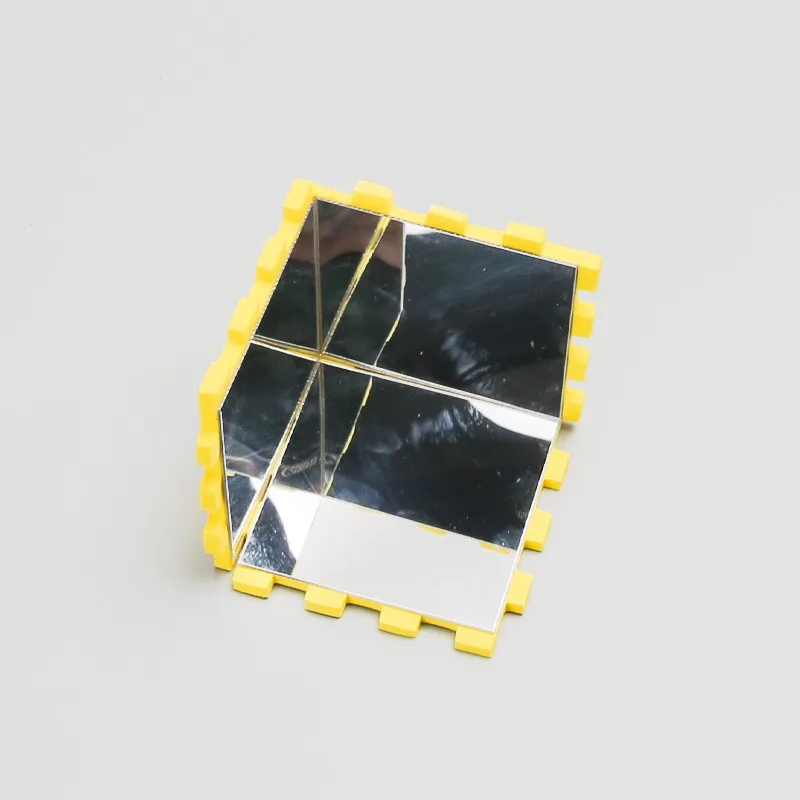 STEM 3D 조립 다면체 거울 물리학 실험 장난감 과학 교육 도구 학생 훈련 수업 교육용 제작 키트