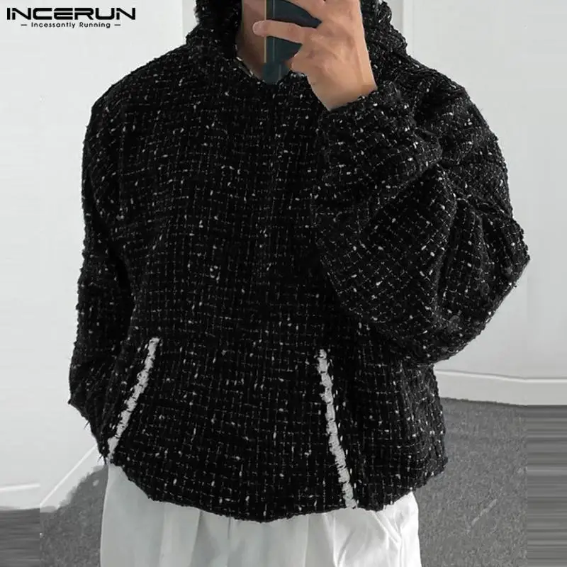 

Fashion Long Sleeve Texture Hooded Sweatshirts Casual Outdoor Hoodie