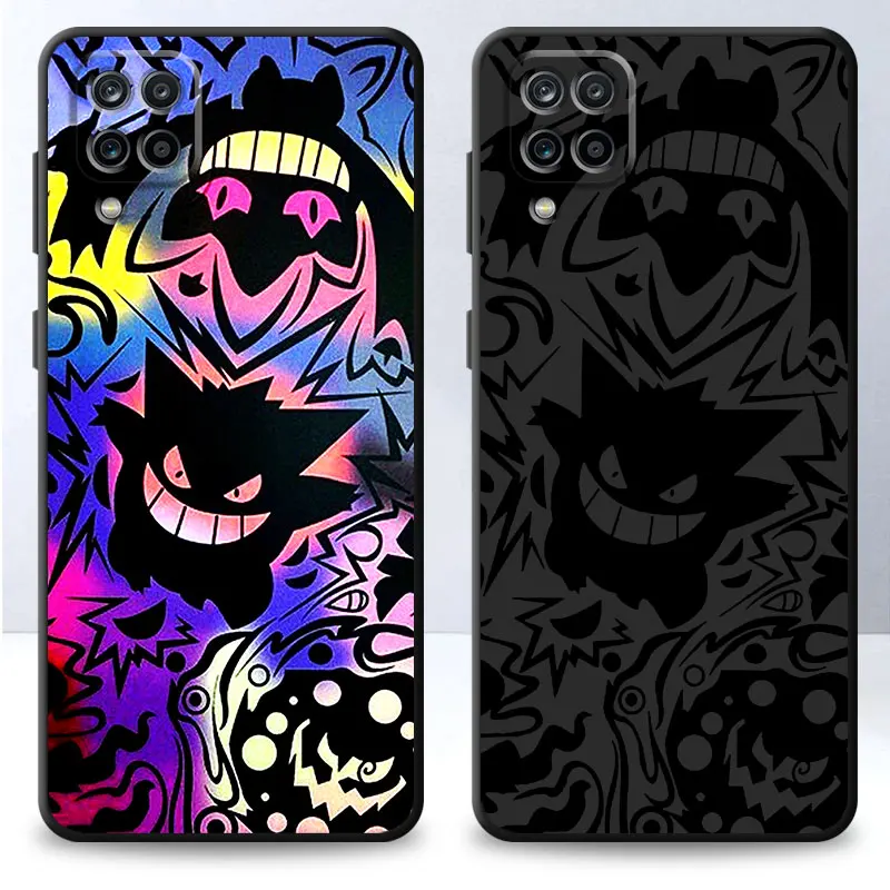 Custodia Di Lusso Pokemon Gengar Per Xiaomi Mi 12S 12X 11I 10T 12 Pro 12T 11 11T 13 Lite 10 11 Lite Silicone