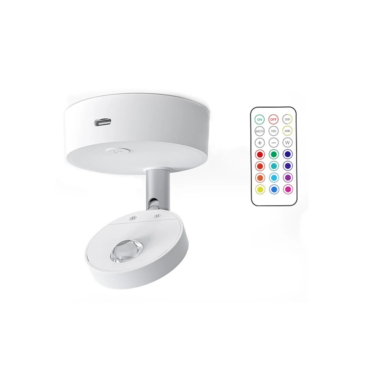 

Wireless LED Spotlight Remote Control Closet Spotlights RGB Spotlights for Bedroom Wine Cabinet Lights Decorative