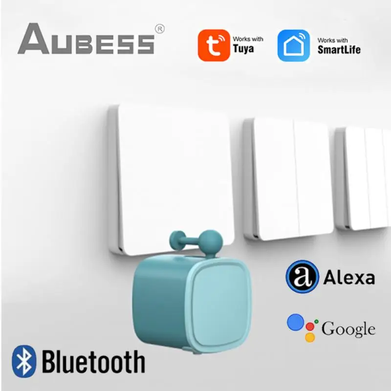 

Tuya Smart Finger Robot Switch Bluetooth Mechanical Arms Bot Button Pusher Smart Life App Voice Control For Alexa Google Home