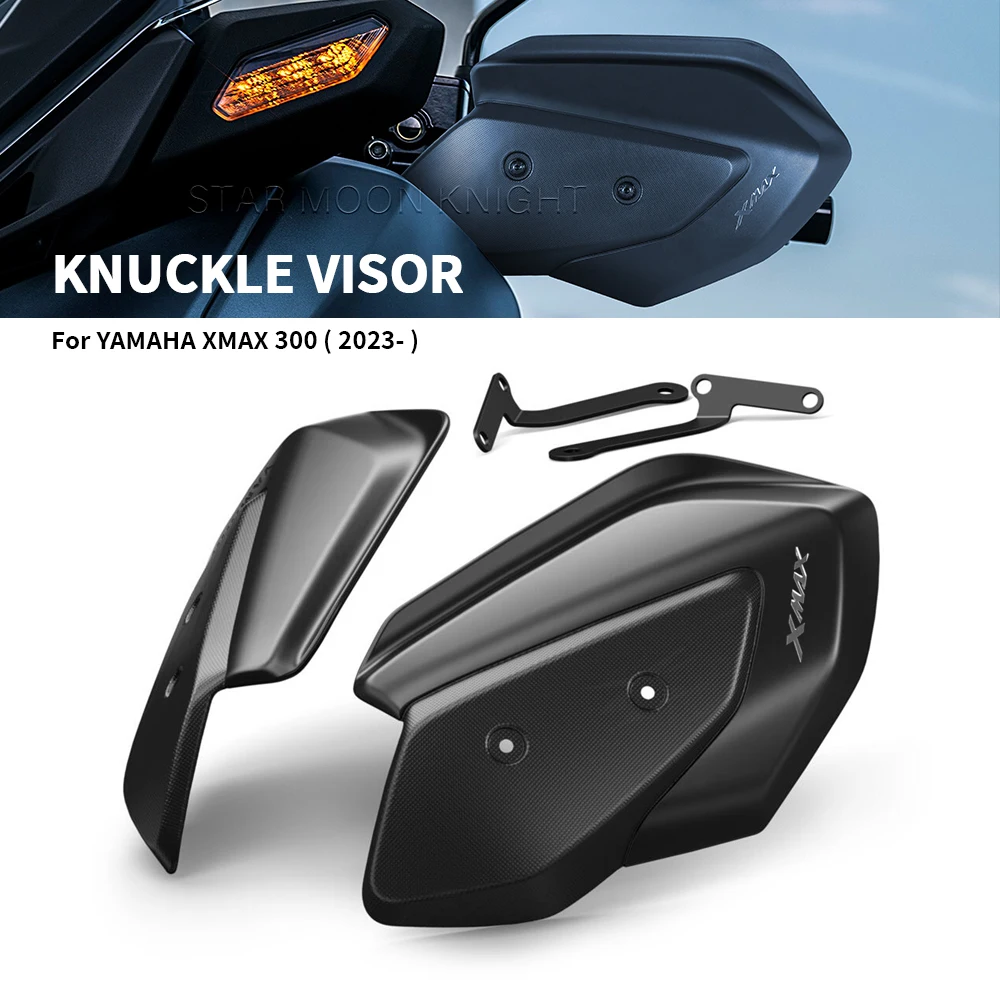 오토바이 액세서리 핸드 가드 쉴드 핸드 가드 보호대 YAMAHA XMAX 300 2023- X MAX X-MAX 용 앞 유리 너..