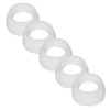 5Pcs Insulator Cup Gasket 18CG For TIG WP17/18/26 Welding Torch Kit White Rubber Washer 22*22*11mm Welding Equipment Parts 4