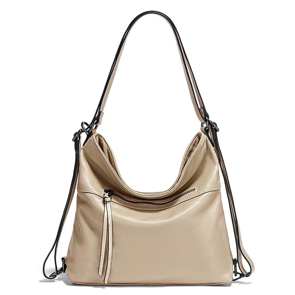 حقيبة كتف نسائية عصرية من Zency مصنوعة من الجلد ال...