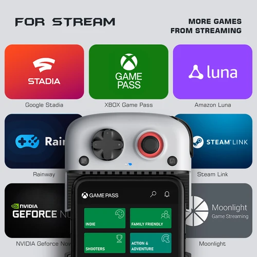 GameSir X3 C타입 게임패드 휴대폰 컨트롤러, 클라우드 게임용 냉각 팬 포함, Xbox 게임 패스, STADIA, xCloud, GeForce Now 3