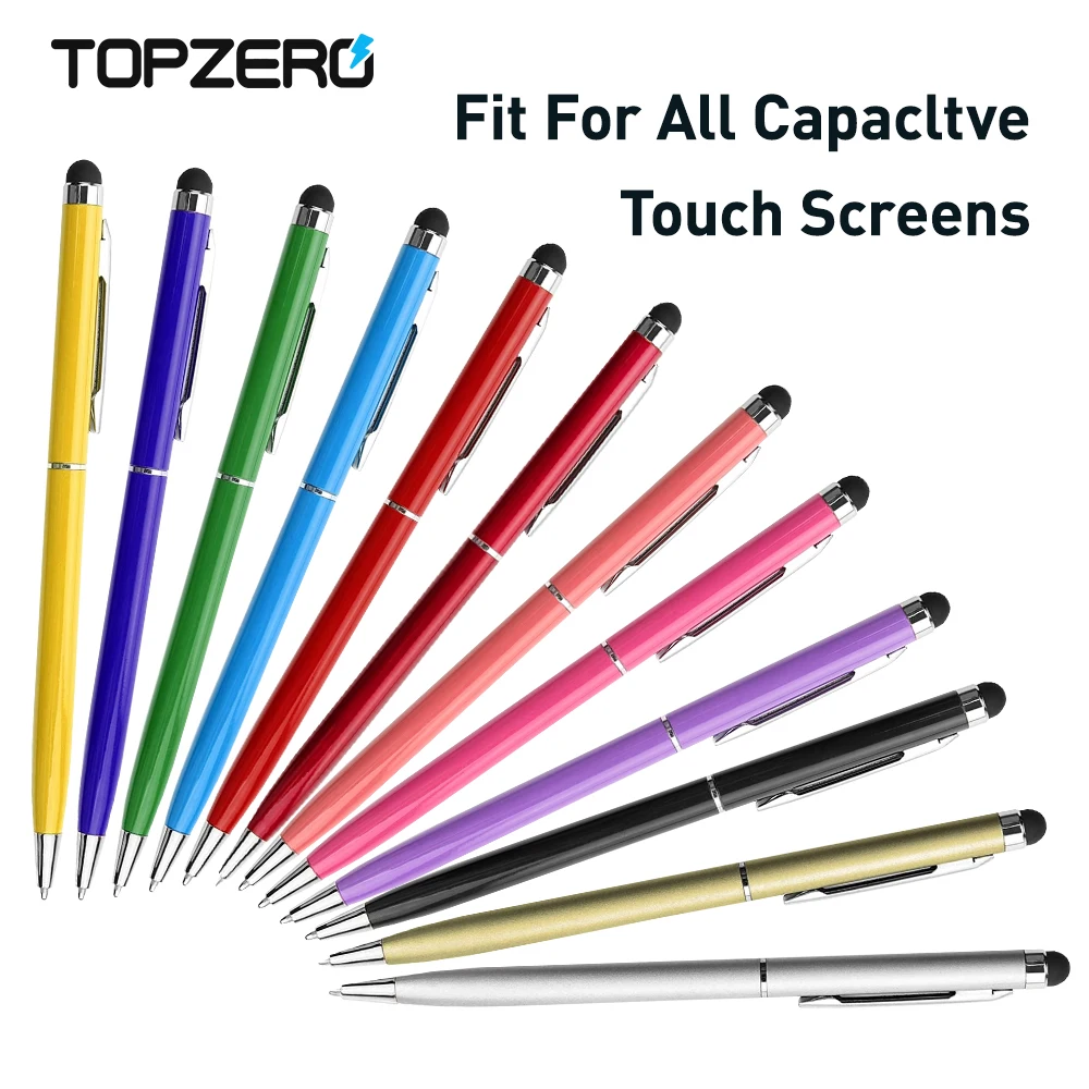 

Universal 2 in 1 Stylus Pen Drawing Capacitive Screen Caneta Touch Pen for Mobile Android Phone Tablet Smart Pencil Accessories