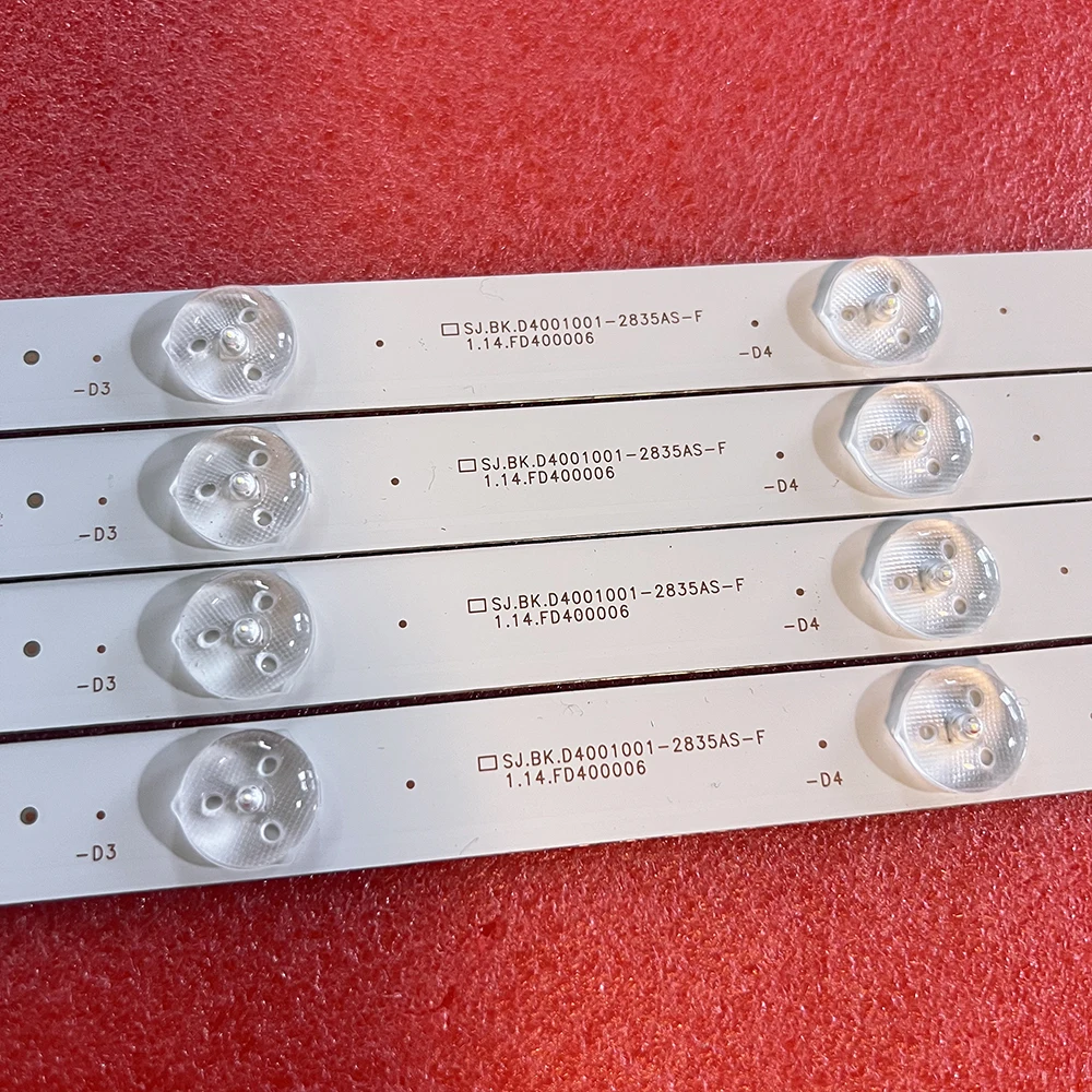 1/5/10KIT LED strip for TV 40A3 LE40A3 LED-40D1070 KUNFT 40CGL107016 SJ.BK.D4001001-2835AS-F 1.14.FD400006，SUPRA STV-LC40T440FL