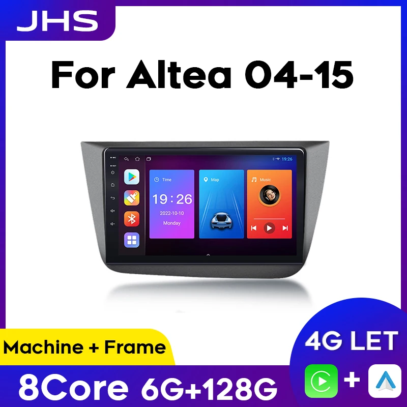 

Car Radio Player for Seat Altea 2004-2015 Multimedia Video Carplay Touch Screen Auto Stereo Wireless Bluetooth GPS Mirror Link