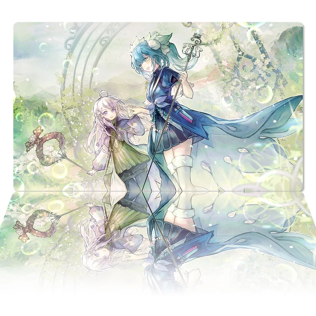 遊戯王 アロマージ ローズマリー プレイマット 遊戯王 公式 アロマージ 韓国プレイマット