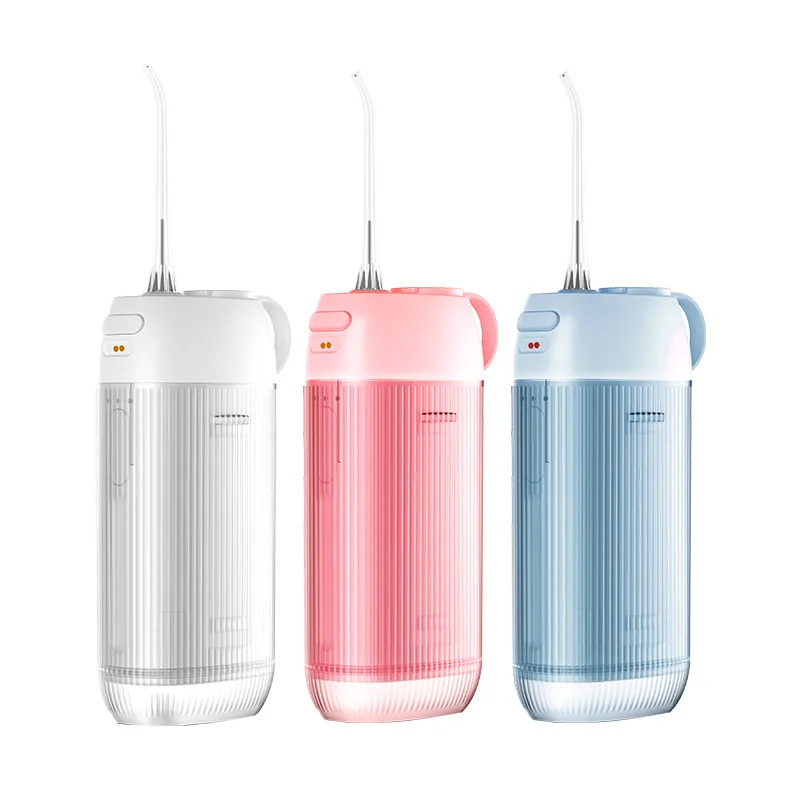 Electric Pulse Oral Irrigator Water Flosser Intelligent Portable Dental Cleaner IPX7 Waterproof 190ml 3 Modes Magnetic Charging