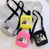 New Fashion Heartstopper Pattern Printed Shoulder Bag Casual Cute Mini Zipper Crossbody Bag Lightweight Carrying Shoulder Bag 1