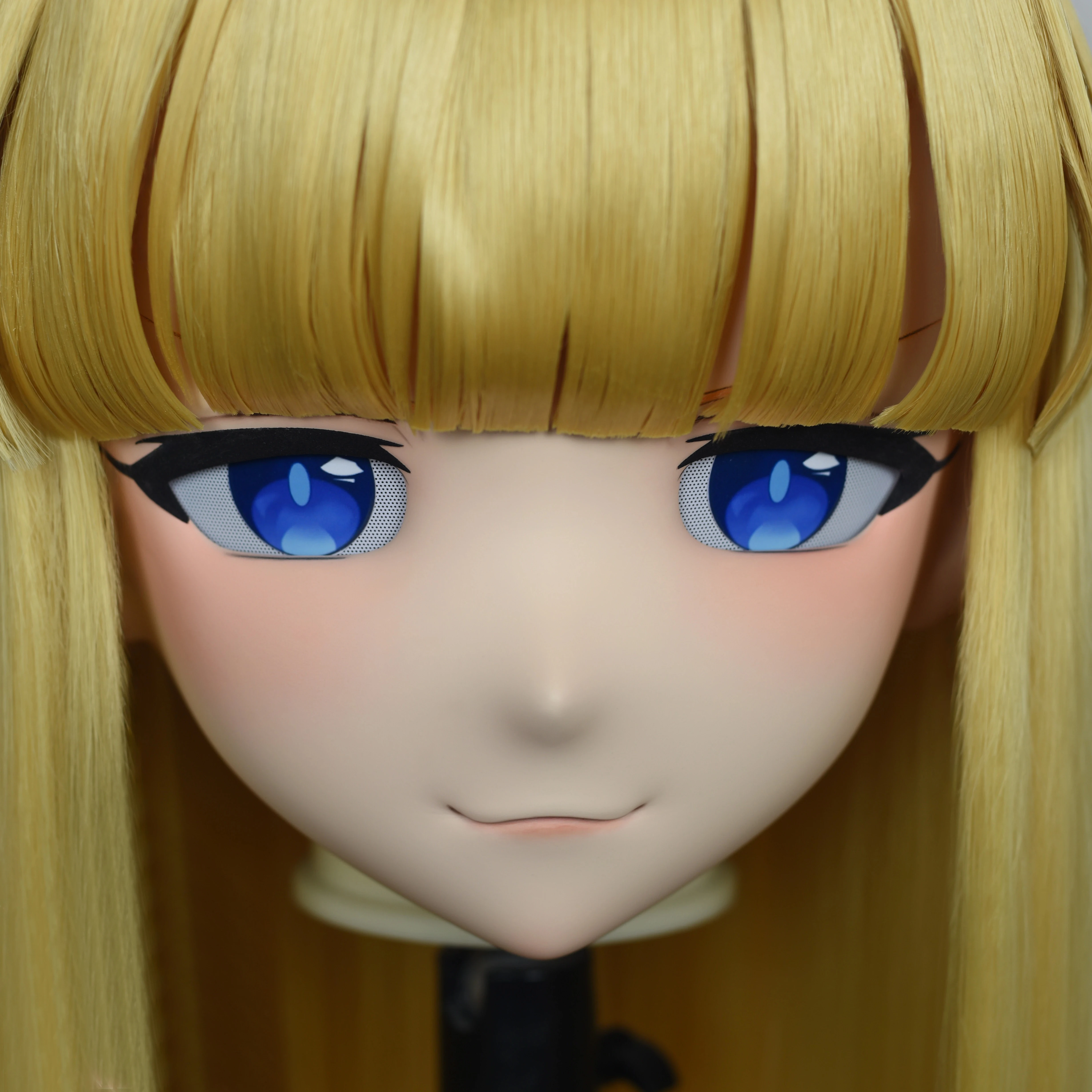 Handmade Customize Doll Cartoon Character Kig Cosplay Kigurumi Mask Silicone Japanese Anime Kigurumi Masks Novelty Special BJD