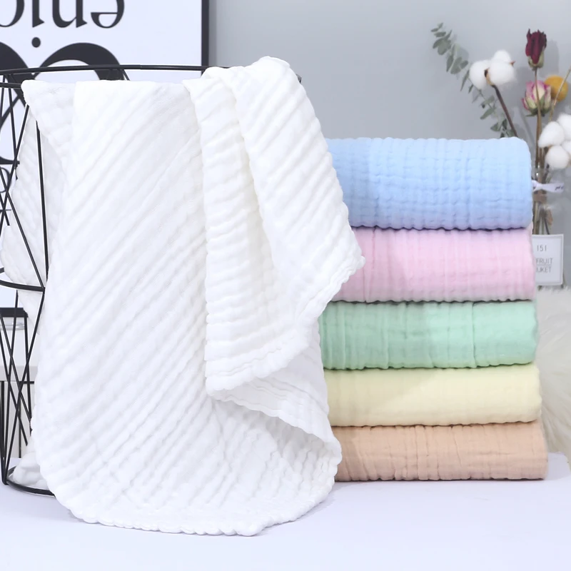 MAKIAN Muselinas Bebe Algodon 80x80 Franela | Gasas Para Bebes 4 Ud | Arrullo Para Bebes 100