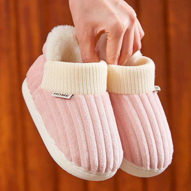 Chaussons d'hiver garçon super doux