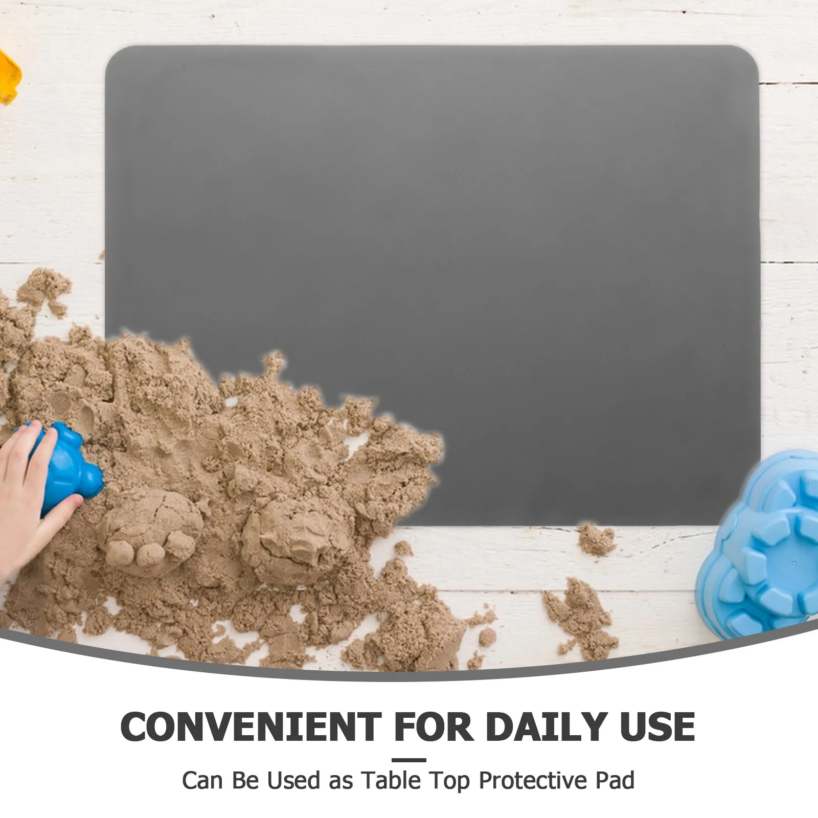 3Pcs 실리콘 매트 미끄럼 방지 방수 아트 매트 그림 그리기 색칠하기 주방 다이닝 룸 작업 공간 표면