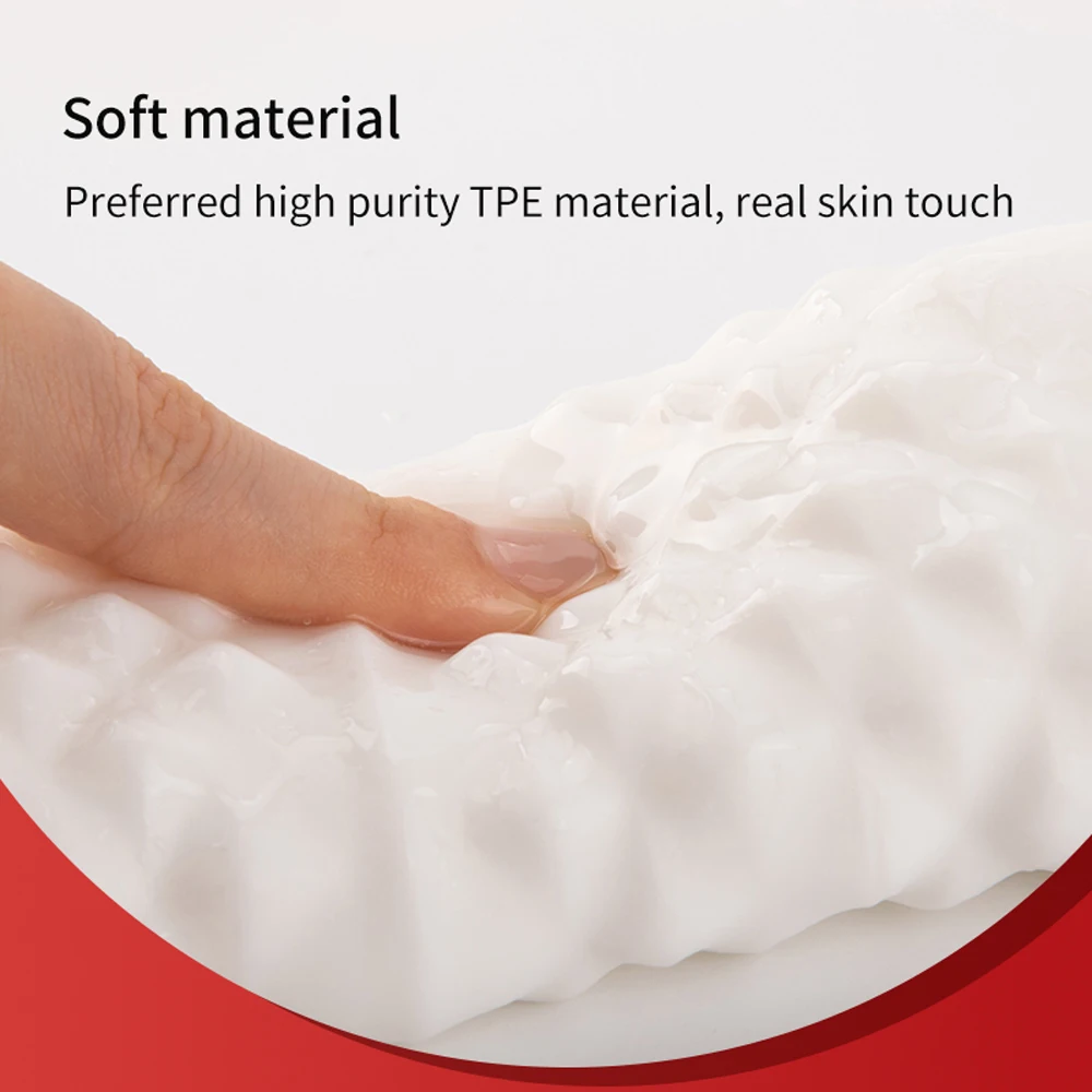 Male Masturbator Male Masturbation Aid Male Masturbator Cup Pocket Pussy Artificial Vagina Sleeve Penis Massager Sex Toys For Men TPE Onahole 18+ Adult Supplies