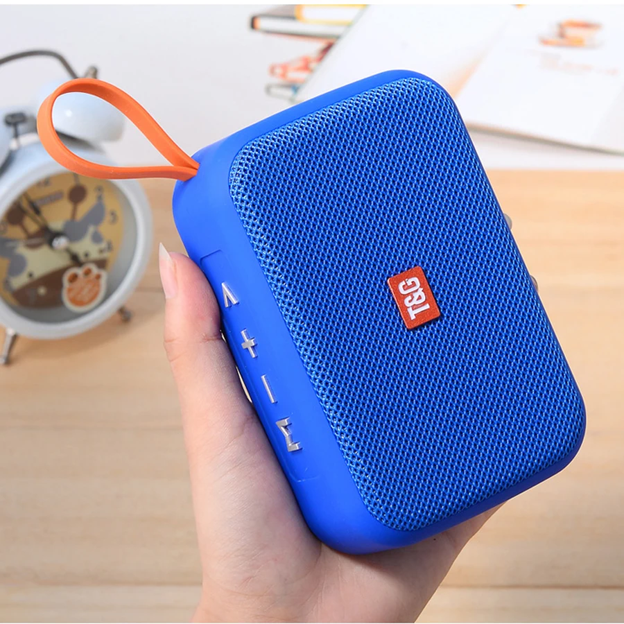 Mini Portable Wireless Bluetooth Speaker - Powerful TWS Sound Box with HIFI Audio and TF Card Radio Support