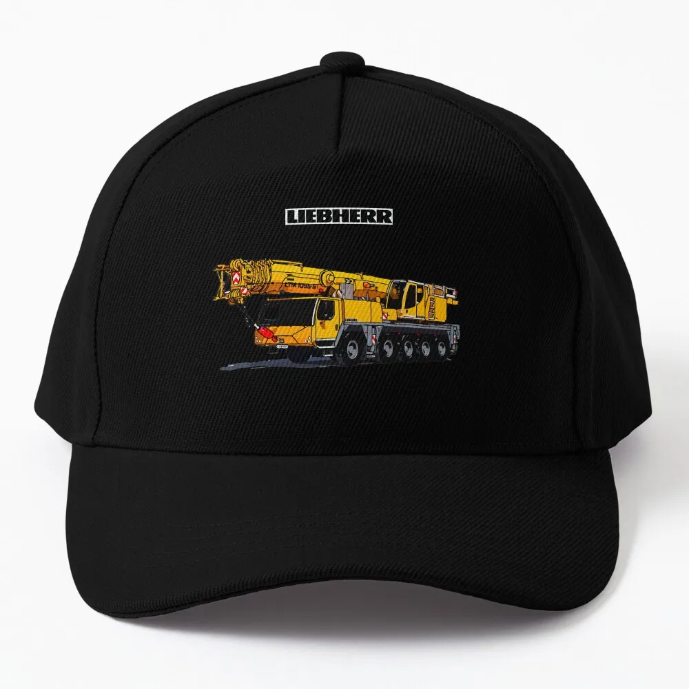 Liebherr Heavy Crane Baseball Cap black Ball Cap Hats For Women Men'S