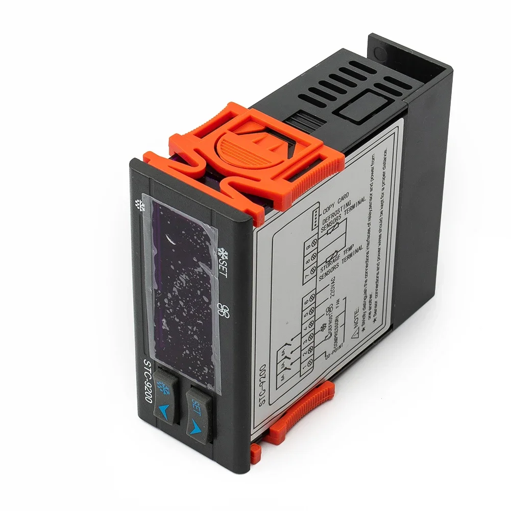 AC 220V STC9200 디지털 온도 컨트롤러, 정확한 온도 관리를 위한 2개의 센서 제빙 기능 포함