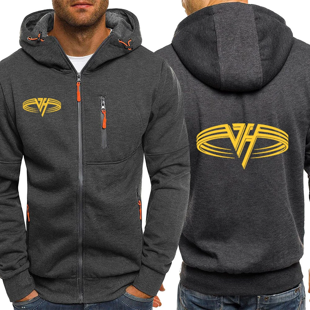 Men's Comfortable Hooded Sweatshirt Outdoor Cardigan Zipper