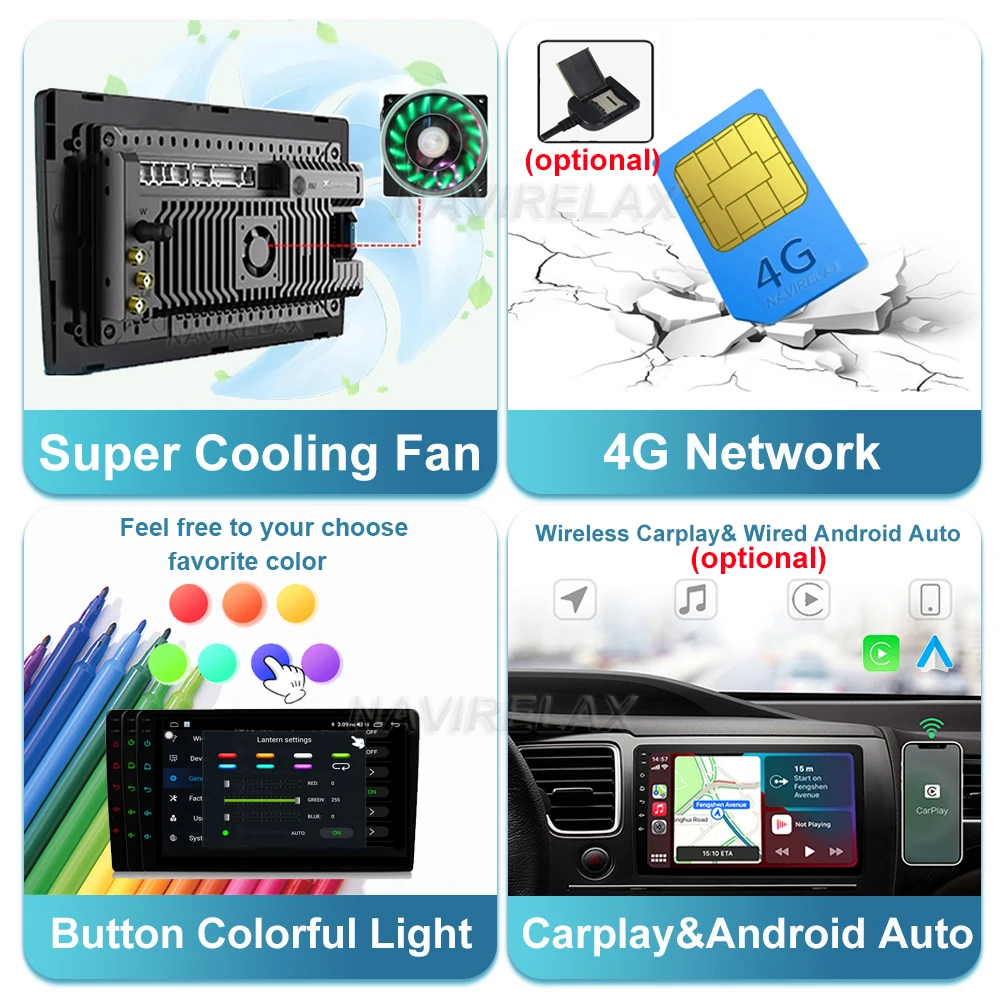 ڵ  Ƽ̵ ׺̼ GPS ī޶, ȵ̵ 13,  Ŭ 3, CLIO 3, 2005-2014, 4G , ڵ ī÷, ׷ ÷̾ DSP