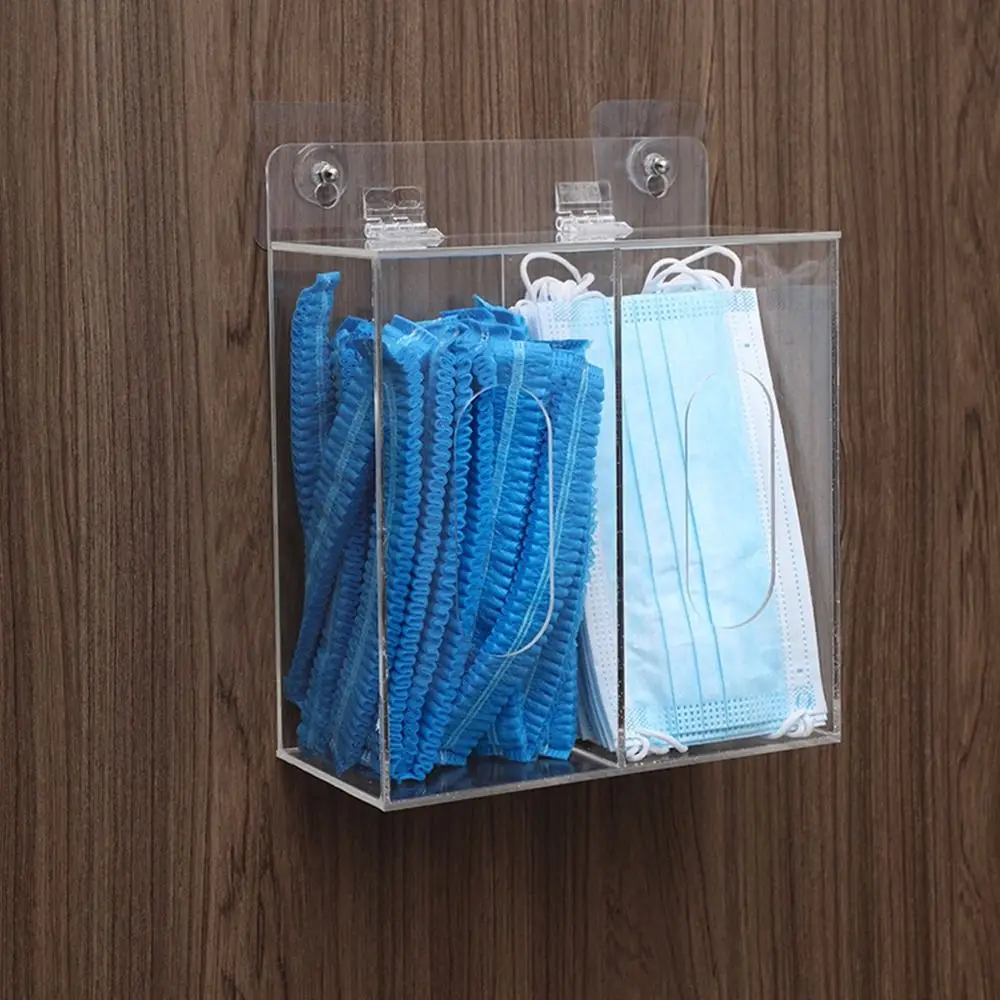 1/2/3 Grids Acrylic Glove Holder Transparent Wall Mounted Gloves Dispenser Box Space Saving Dustproof Glove Storage Box Office - AliExpress 15 S0968ae4af2e847b7b91c4778ddef3a67z