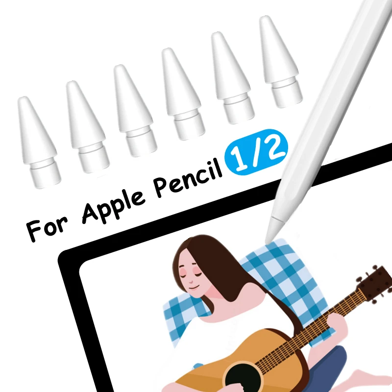 Per La Sostituzione Della Punta Della Matita Di Apple Per Apple Pencil 1A 2A Generazione Per Apple Pencil 1 2 Punta Penna Stilo Pennino Ricambio Sosti