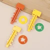 3pcs Educational Key Puzzle Toys For Youngsters - Colorful Brain Teasers & Intelligence Boosters, Durable Plastic 4