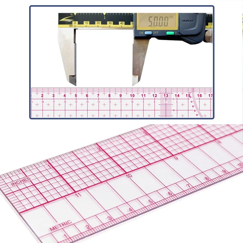 Measuring Ruler Kit Tailor Measuring Ruler Kit DIY Pattern Sewing Rulers Drawing Quilting Clothing Patchwork Cutting Curve Craft Tools