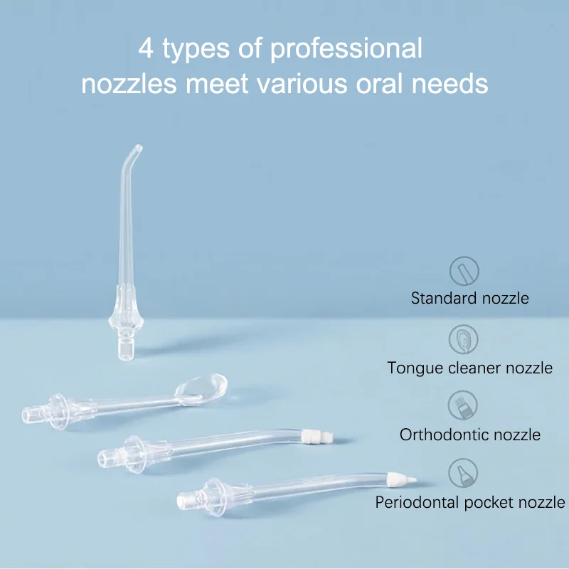 Oral irrigator XIAOMI MIJIA MEO701 Portable Dental Teeth Whitening Flosser Bucal Tooth Cleaner Waterpulse Water Thread for Teeth