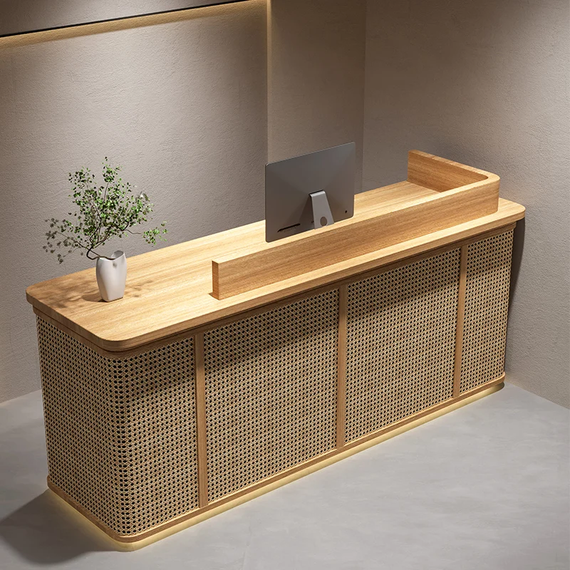 

Modern Simplicity Reception Desk Cashier Clothing Store Information Desk Beauty SalonBeautysalon Meubilair Bar Furniture Counter